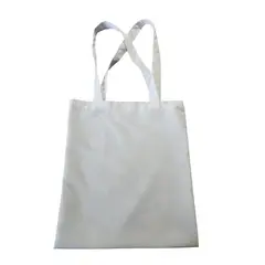 GENERICO - Bolsa biestrech 21x27 cm para sublimar pack 10 unids con dos asas