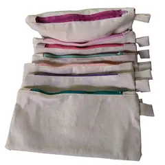 GENERICO - Estuche escolar crea cruda tamaño 20X10 cm pack 10 unids