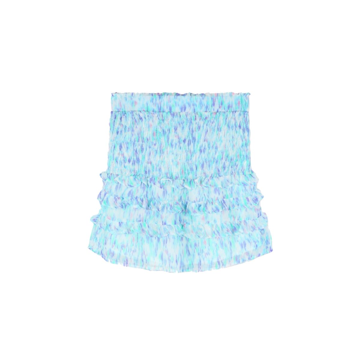 SCALPERS - Falda Mini Volantes Blue