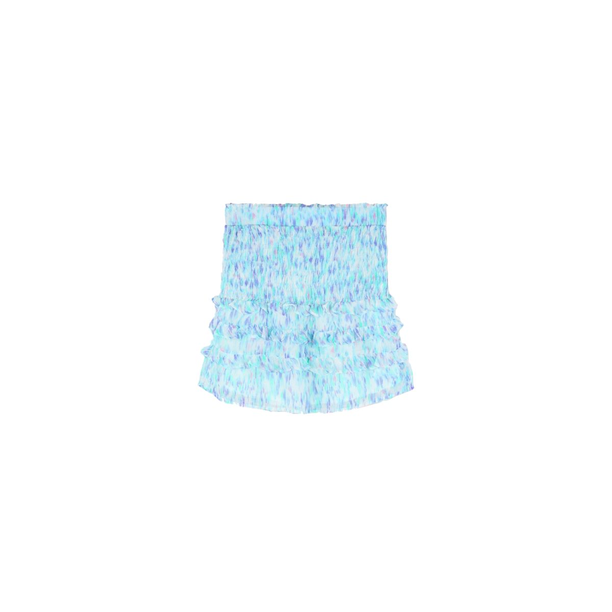 SCALPERS - Falda Mini Volantes Blue