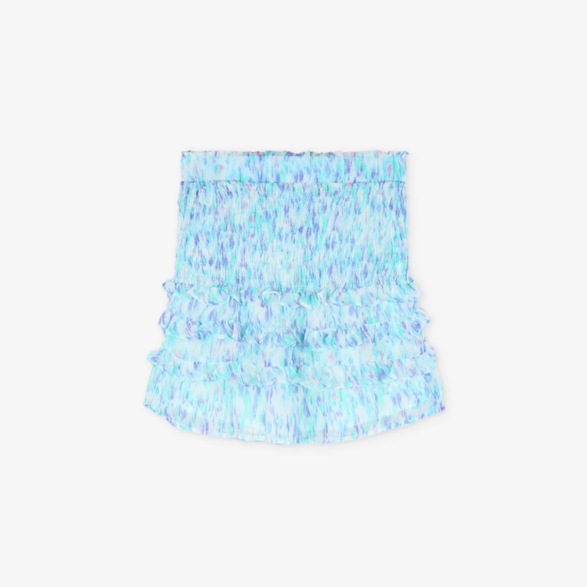 SCALPERS - Falda Mini Volantes Blue