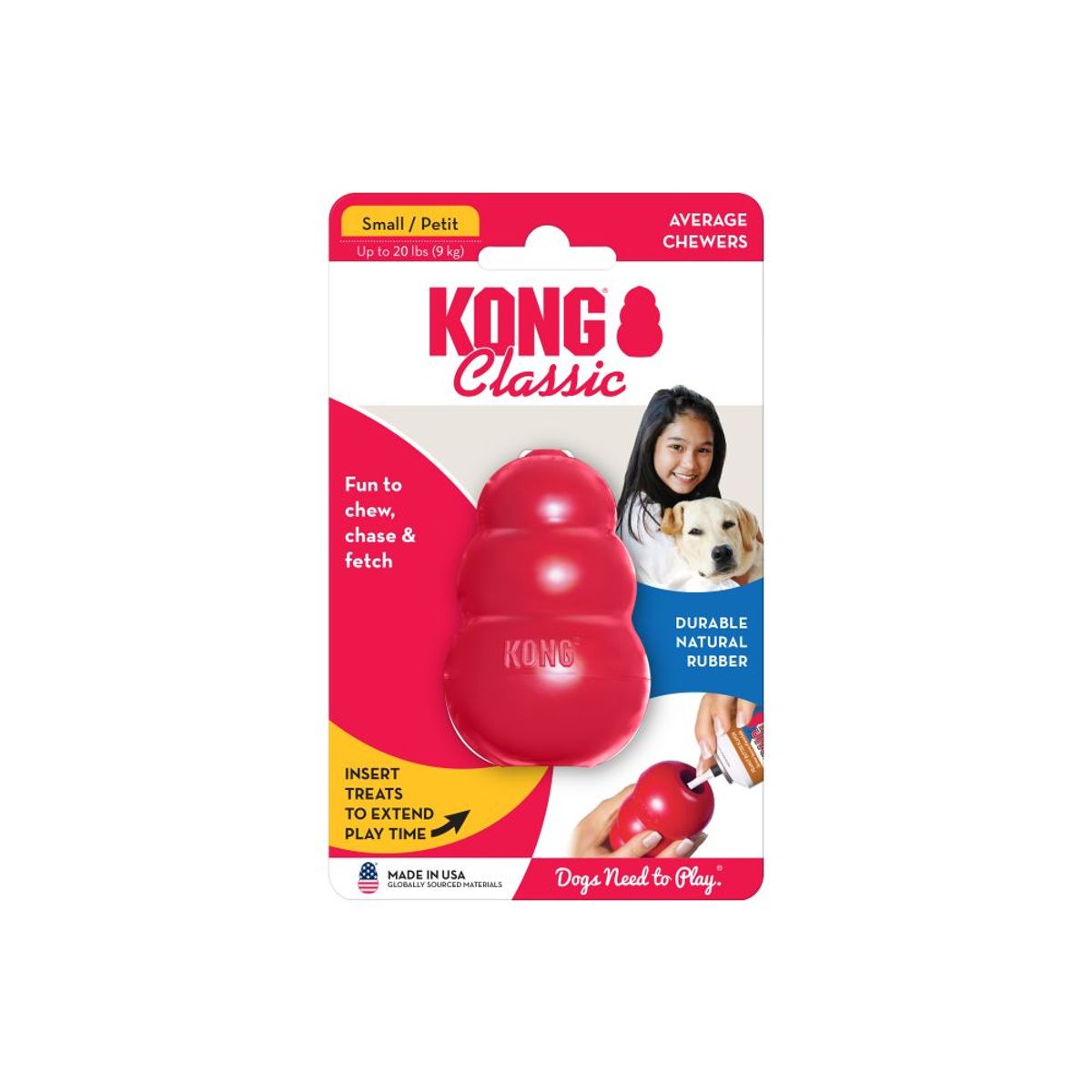 KONG - Kong Classic Rojo S