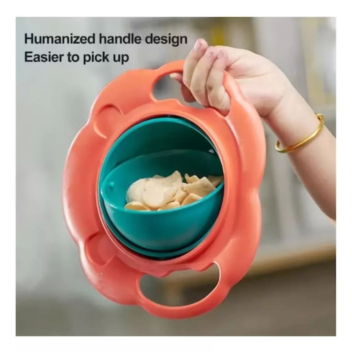 Plato Bowl Antiderrame Para Niños Bebe 360, marca OEM - Foto 2