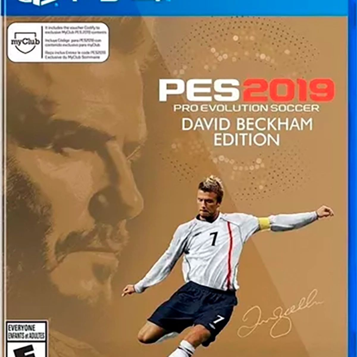 PLAYSTATION - Pro Evo Soccer PES 2019: David Beckham Edition Ps4 Físico