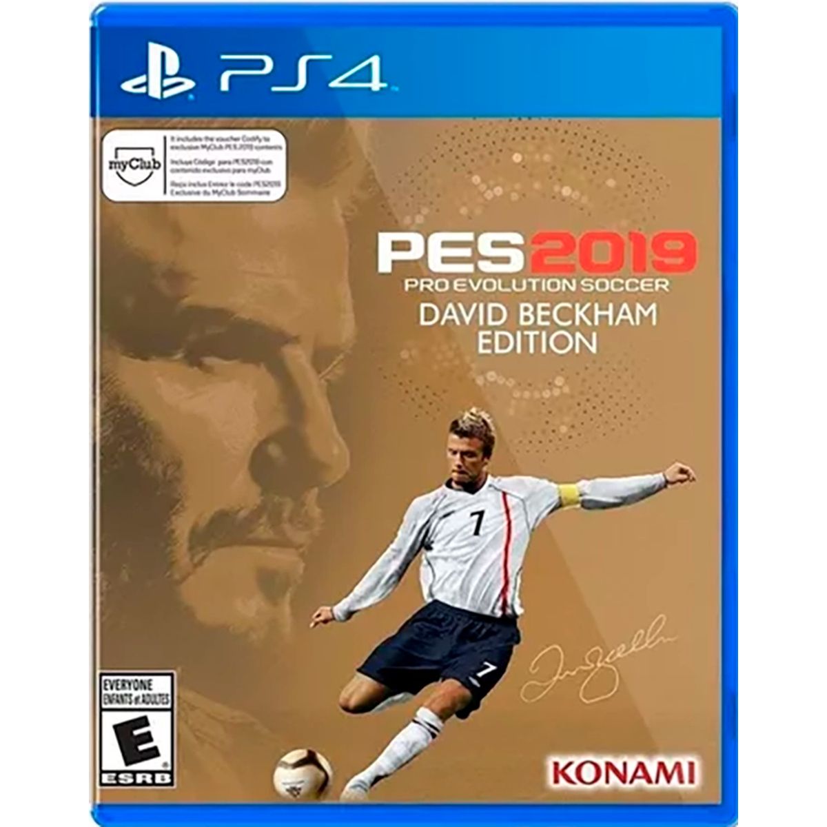 PLAYSTATION - Pro Evo Soccer PES 2019: David Beckham Edition Ps4 Físico