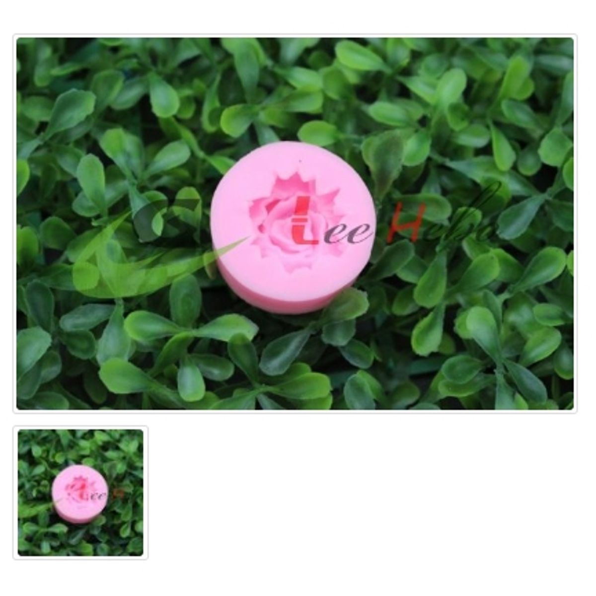 GENERICO - Molde Para Fondant Silicona Forma Rosa Molde