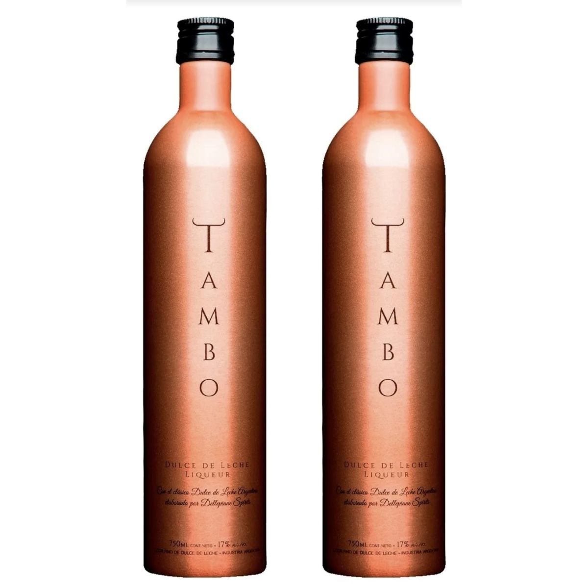 TAMBO - 2 BOTELLAS Licor de Dulce de Leche TAMBO