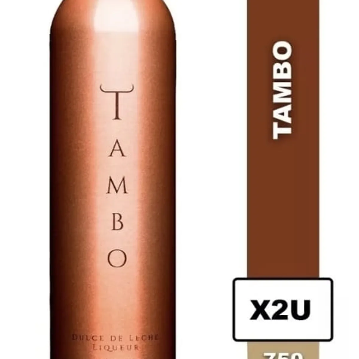 TAMBO - 2 BOTELLAS Licor de Dulce de Leche TAMBO
