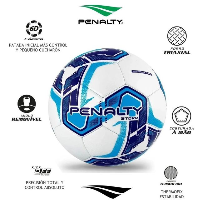 PENALTY - Balón Futbolito Baby Fútbol N° 4 Penalty Storm Bote Medio