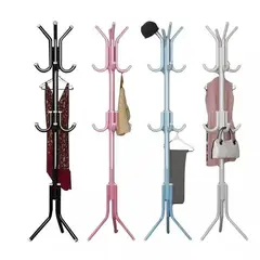 LISM - Perchero Pie Colgador Ropa 175cm Metalico 300004 Blanco