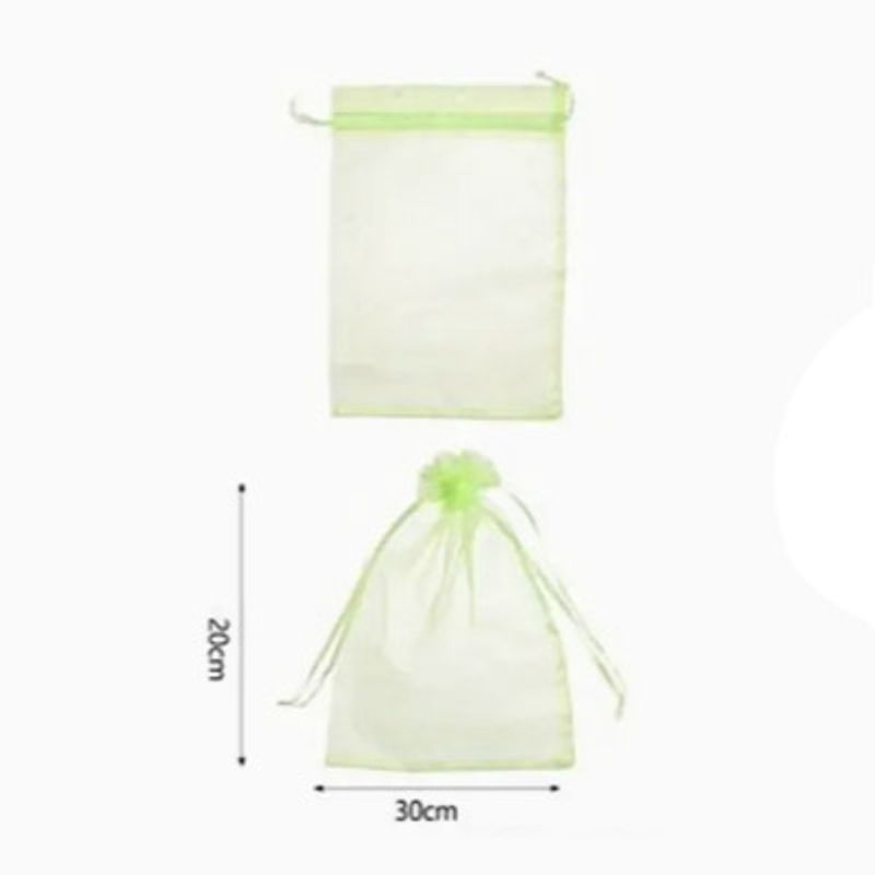 GENERICO - Bolsa de Organza Verde