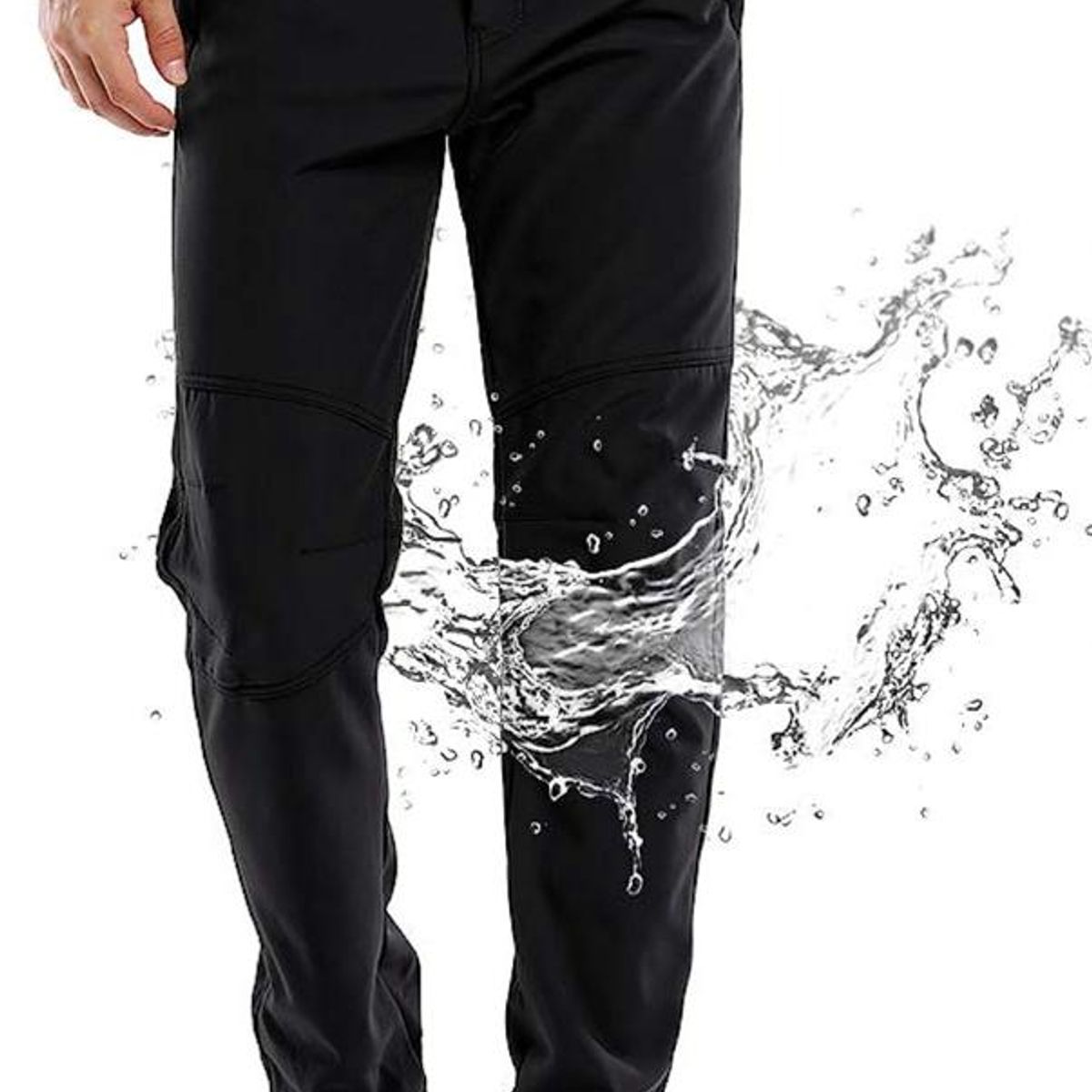 BLUE MOUNTAIN - Pantalon Softshell De Hombre Termico Impermeable Para Nieve