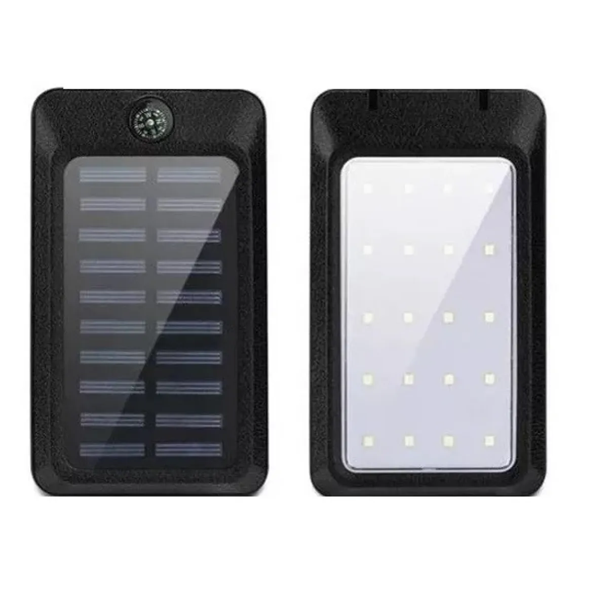 GENERICO - Batería Portátil Externa 20.000 Mah 2 Usb Camping Con Led