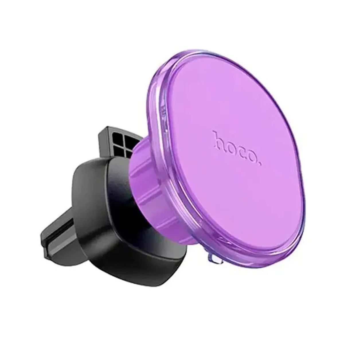 HOCO - Soporte de Auto Hoco H1 Crystal Magnetico de rejilla Morado