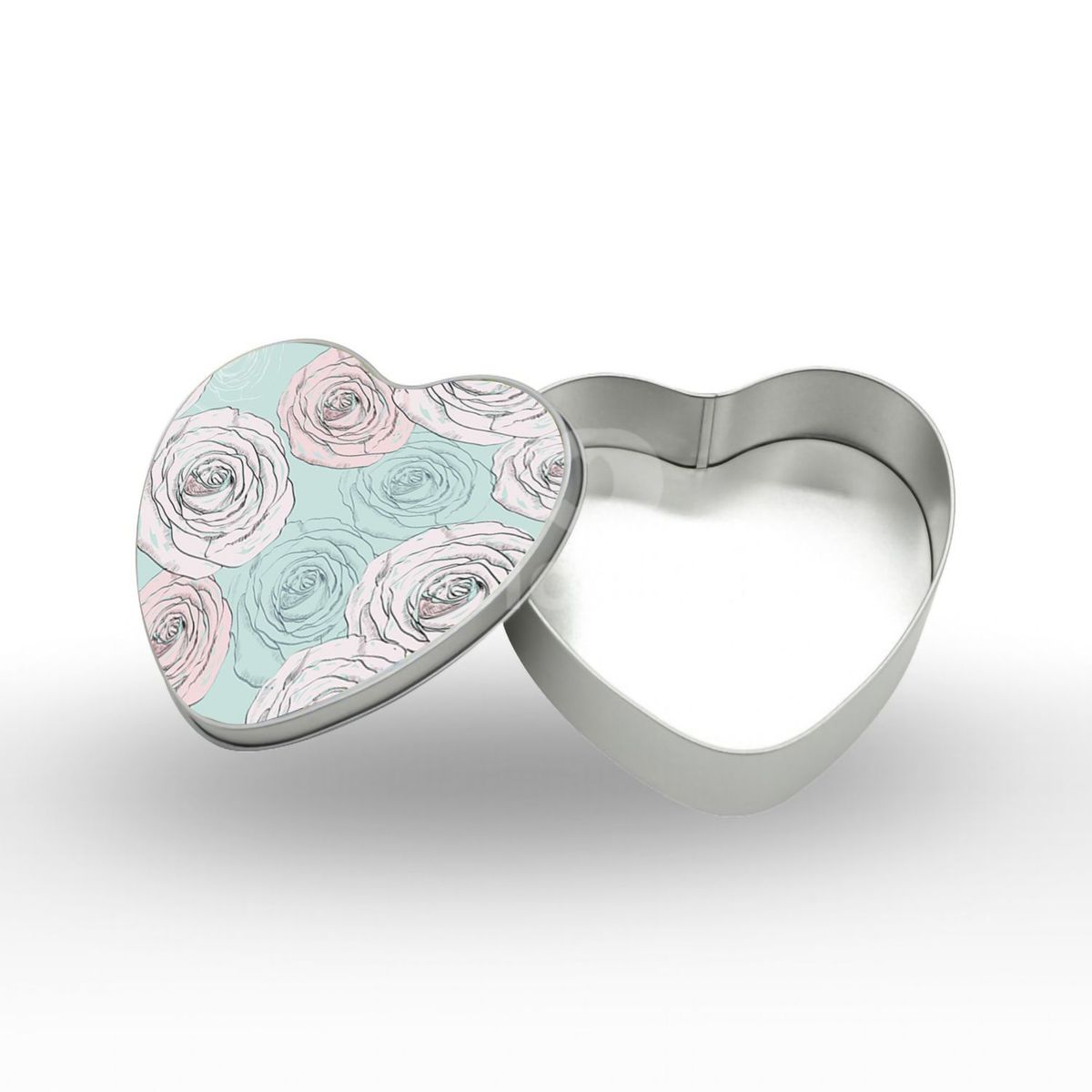 GENERICO - Caja corazón Flores CC9