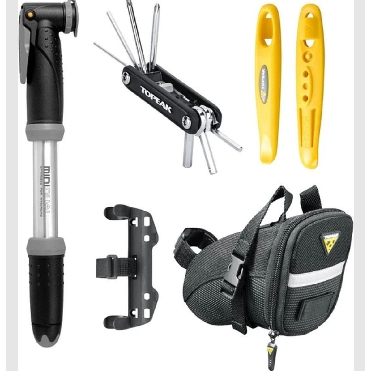 TOPEAK - KIT TOPEAK DELUXE CYCLING 4 PCS
