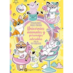 EDITORIAL GUADAL - Libro Megalibro P/ Pintar Unicornios