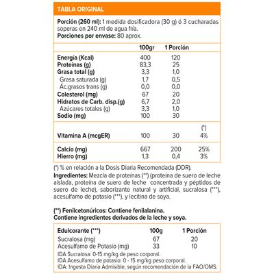 Imagen 2 del producto Prostar Whey, Whey Protein (5 Lb) - Original - VAINILLA