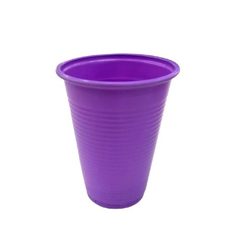 GENERICO - Vasos Color Morado Capacidad 200 Ml 50 Cps