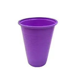 GENERICO - Vasos Color Morado Capacidad 200 Ml 50 Cps
