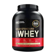OPTIMUN NUTRITION - Gold Standard 100% Whey Protein (5 Lb) - Original - VAINILLA