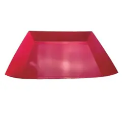 GENERICO - Plato Hondo Material Carton Color Rosa 31 Cm X 39.5 Cm X 6 Cm