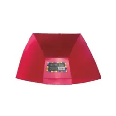 GENERICO - Plato Hondo Material Carton Color Rosa 27.5 X 28.5 X 13 Cm