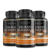 Taurato De Magnesio Plus + Taurina + Vitamina B6 Lf 270 Caps 3x90.