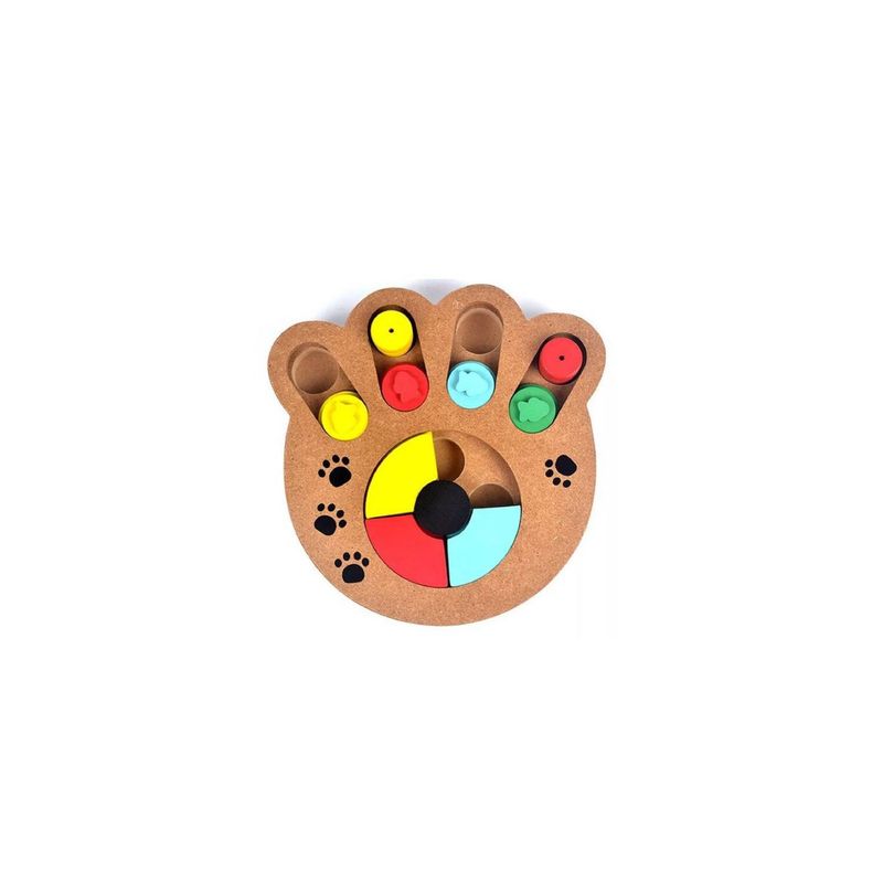 GENERICO - Juego Didáctico Para Perro Interactivo Dispensador Comida.