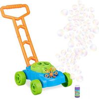 Carrito Caminador Lanza Burbujas Azul