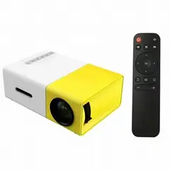 GENERICO - Mini Proyector Led Hd Portátil Av Hdmi Lcd Control Remoto