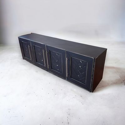 Imagen 2 del producto BUFFET RUSTICO EN MADERA NEGRO DECAPADO