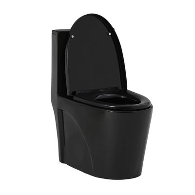 Imagen 2 del producto WC One Piece Negro con Sello Antifuga 30cm 2007