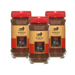MARLEY COFFEE - Pack 3x Café Liofilizado Wake Up And Live