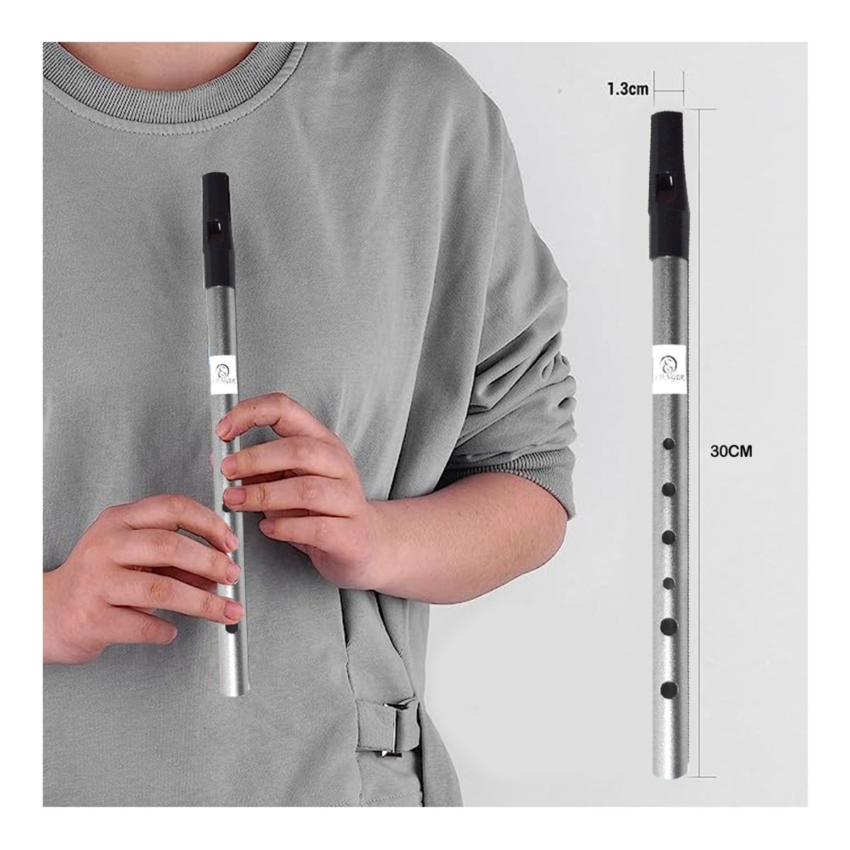 ETINGER - FLAUTA CELTA SILVER AFINACION C-DO MODFCT-21J ETINGER.