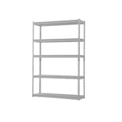 IGPRO - Estante Metálico 5 Repisas Acero 183x100x45cm Gris.