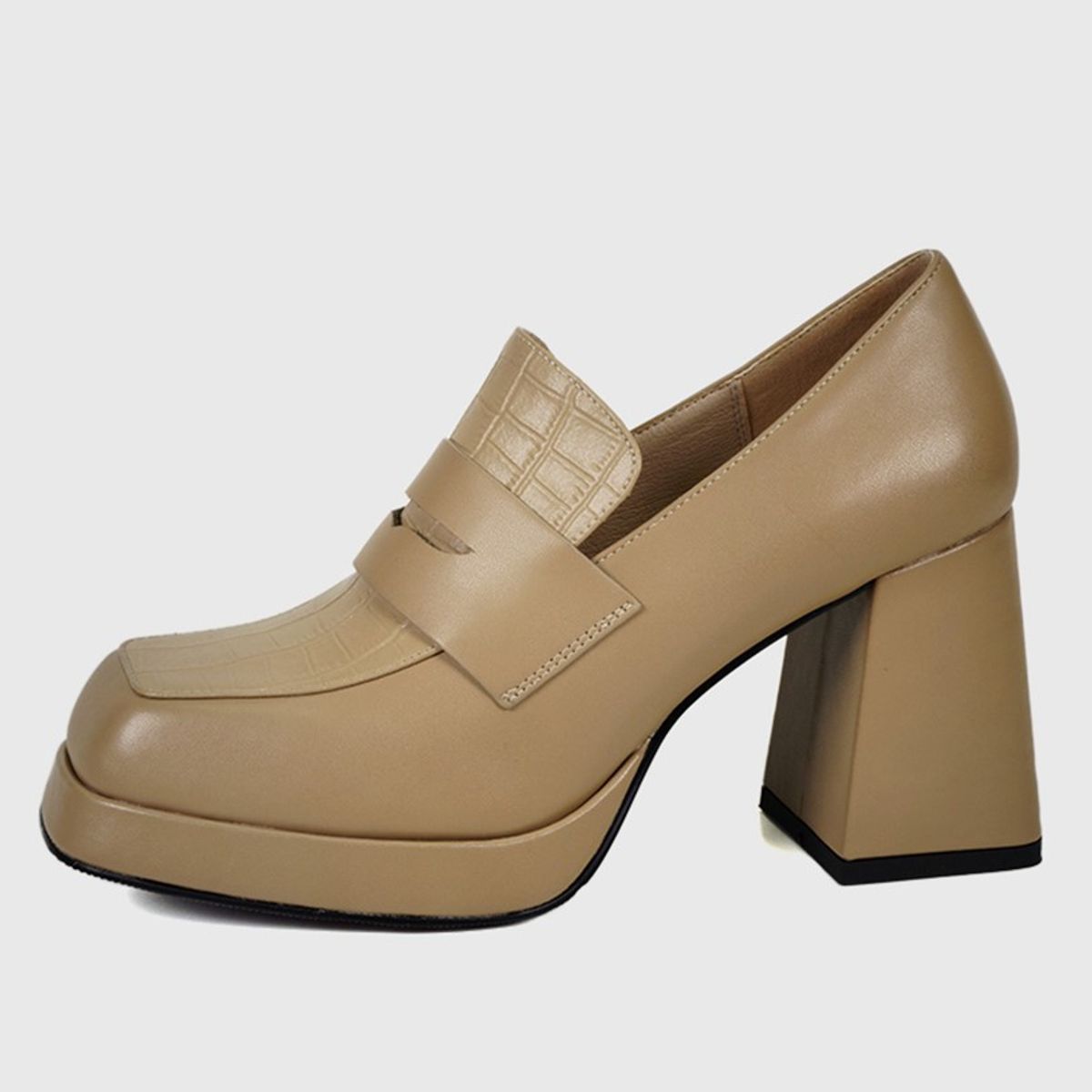 DEGAS - Zapato Cuero Zanila Beige DEGAS