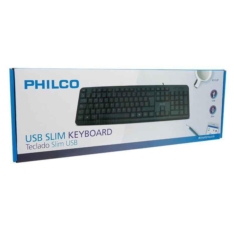 PHILCO - TECLADO STANDARD USB PHILCO