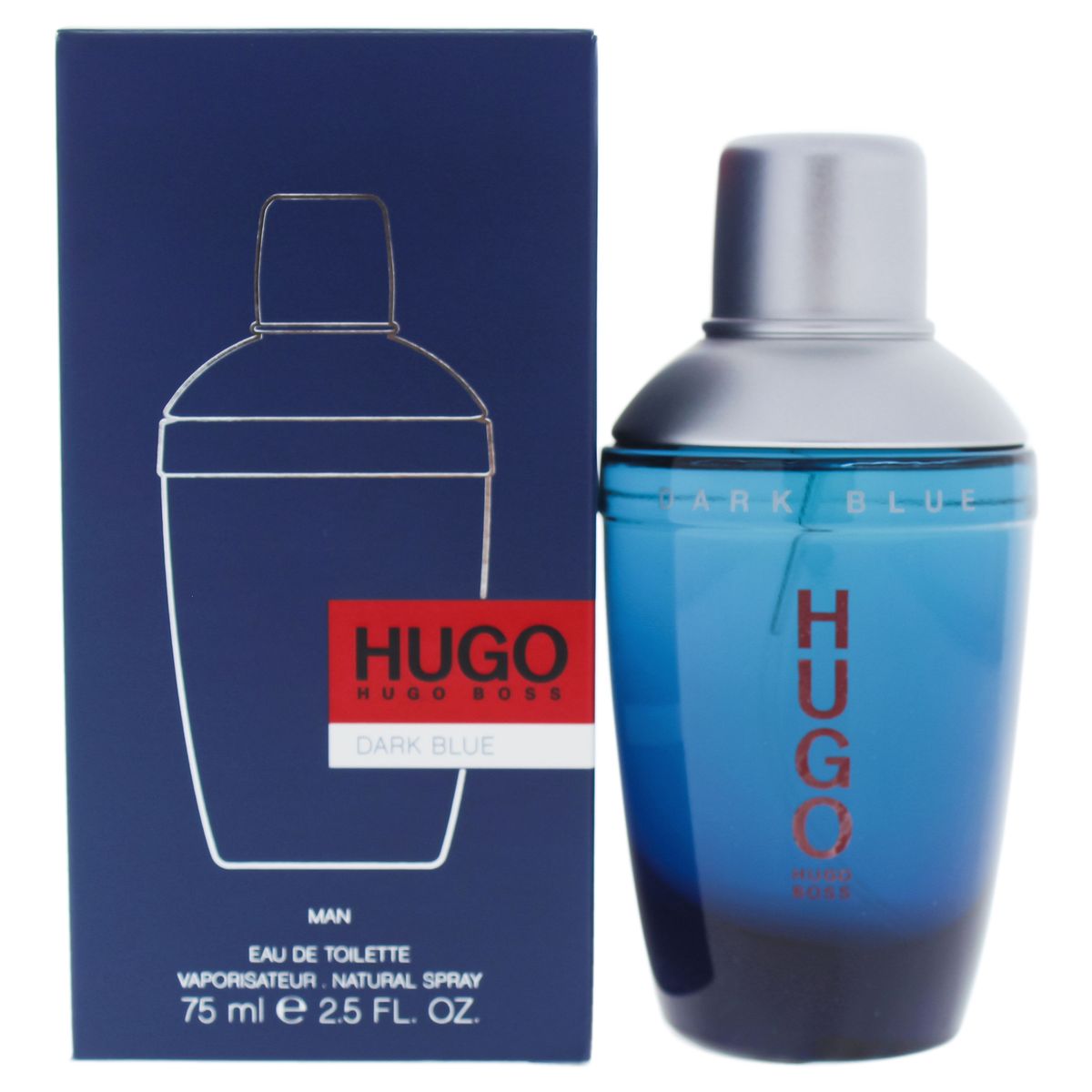 HUGO BOSS - Hugo Dark Blue Hugo Boss Men EDT 75 ml.