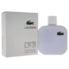 LACOSTE - Eau De L.12.12 Blanc by for Men - 100 ml.