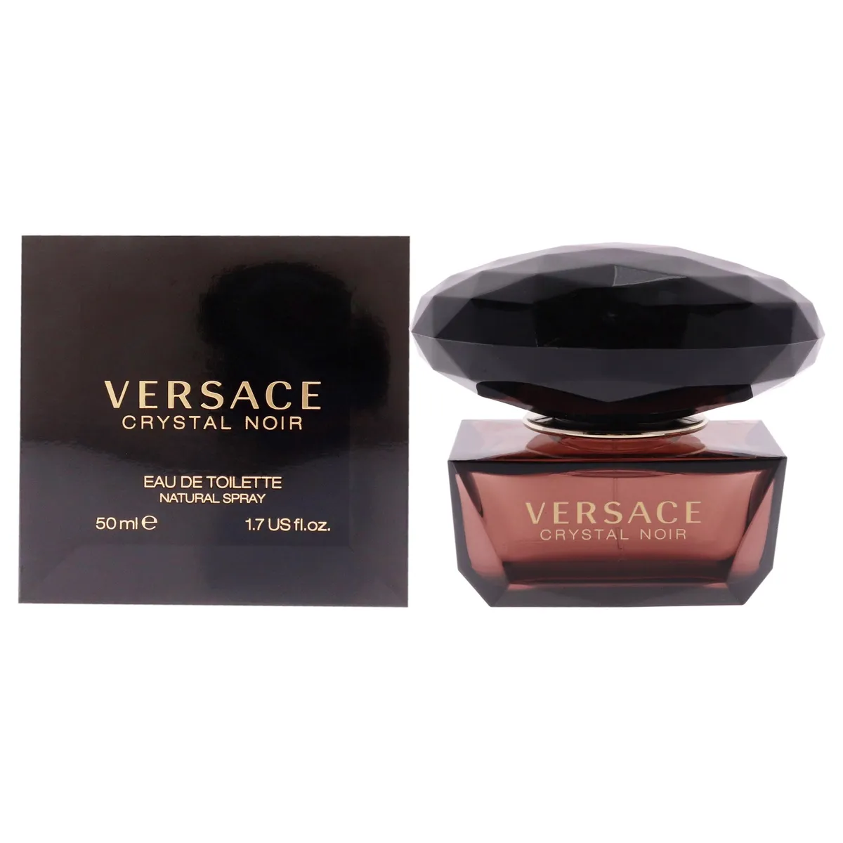 VERSACE - Versace Crystal Noir by Versace for Women - 50 ml.