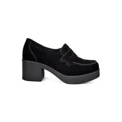 DEGAS - Zapato Cuero Syriana Negro