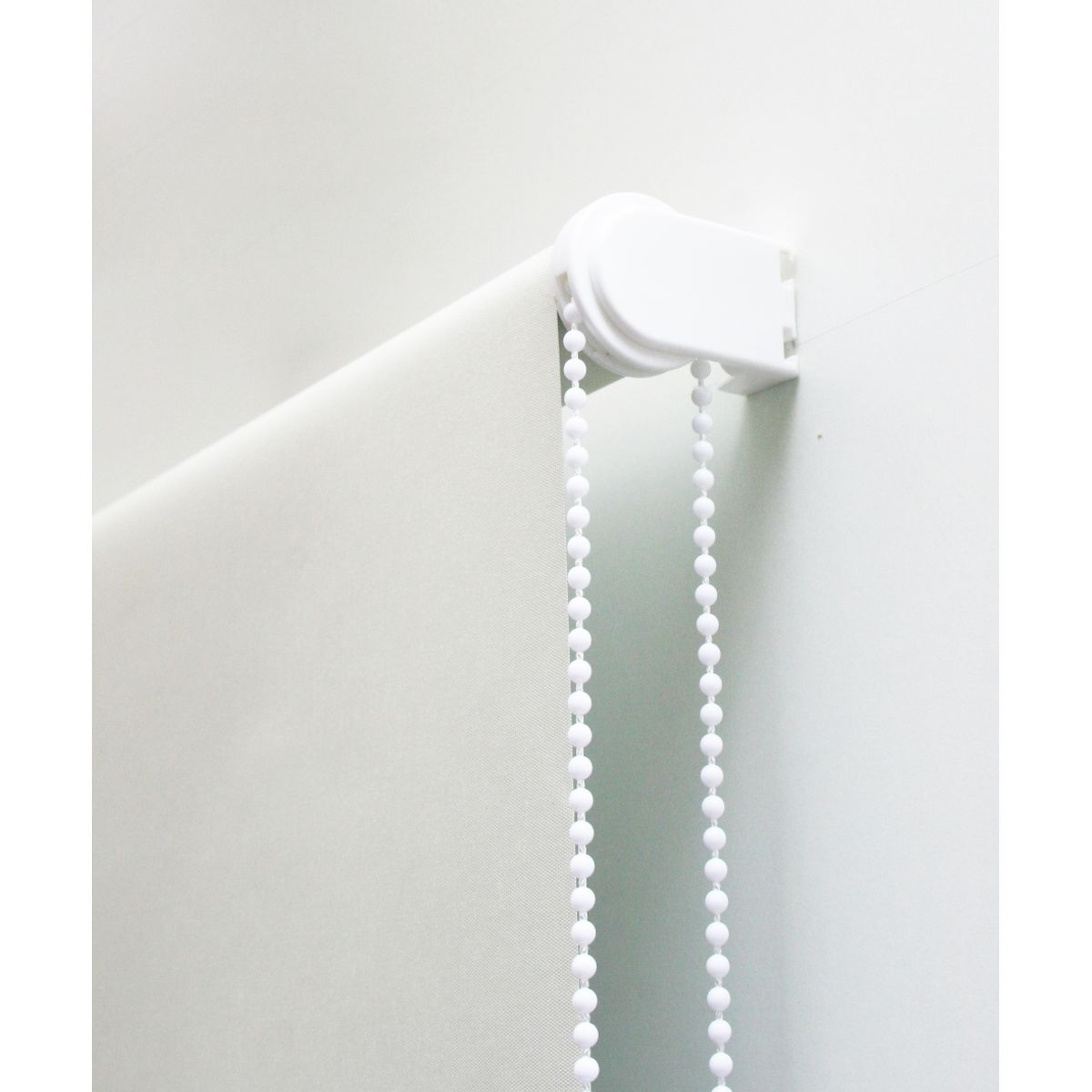 DECORC - Cortina Roller Blackout Basic Blanco invierno 100x220 cm