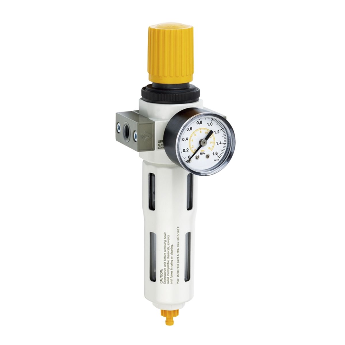 GENERICO - FILTRO REGULADOR 1/4" AFR-80 MUZI