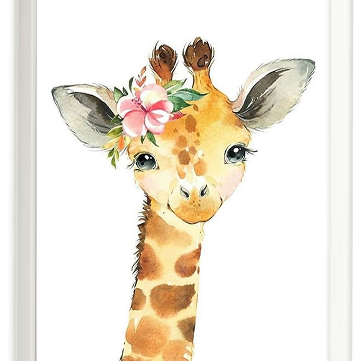 DECORACION CREATIVA - Set Cuadro Infantil Safari Niña