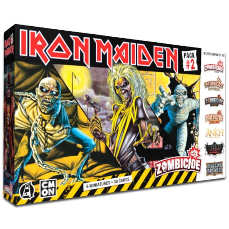 CMON - Zombicide - Iron Maiden Character Pack 2 Multilenguaje
