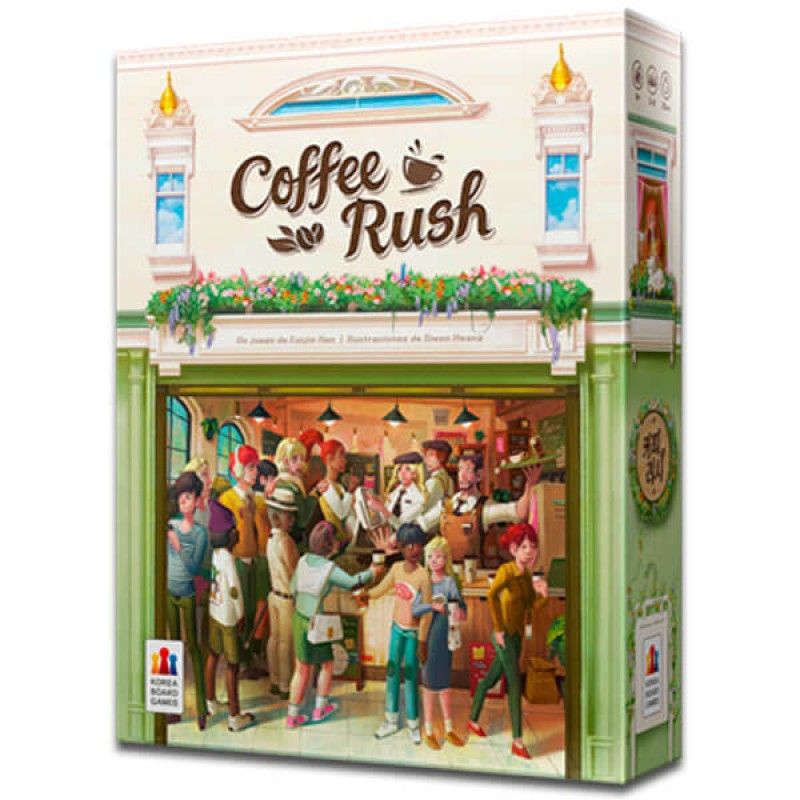 ASMODEE - Juego de Mesa Coffee Rush Español