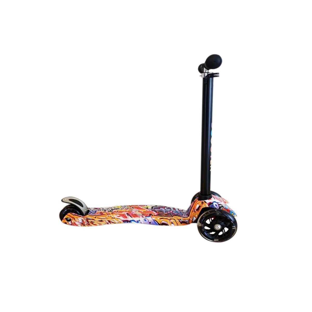 GENERICO - Scooter Aluminio De 4 Ruedas Diseño - SC