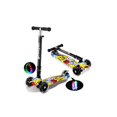 Imagen 2 del producto Scooter Aluminio De 3 Ruedas Iluminadas Diseño - SC