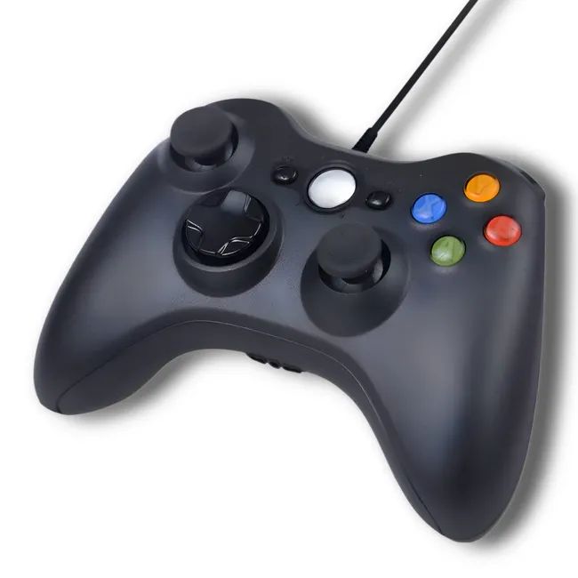 TECNOLAB Joystick USB para XBOX 360 & PC Wired Edition X-360 Black